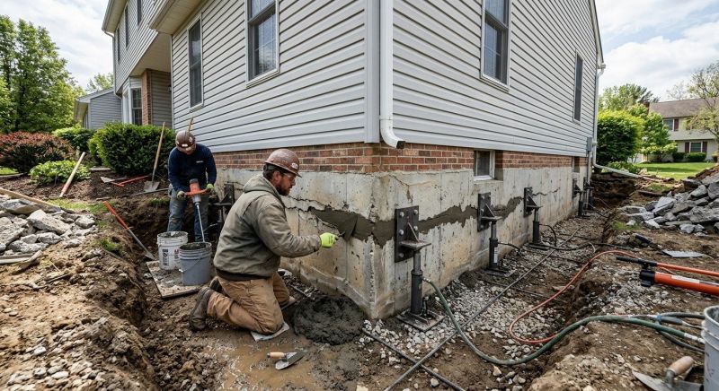 Basement Foundation Repair in Hixson, TN