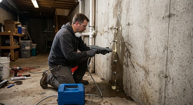 Basement Foundation Repair in Sequatchie County, TN