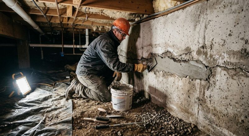 Basement Foundation Repair in Sequatchie County, TN