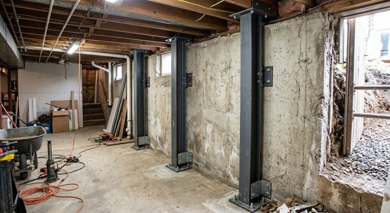 Basement Stabilization in Dunlap, TN