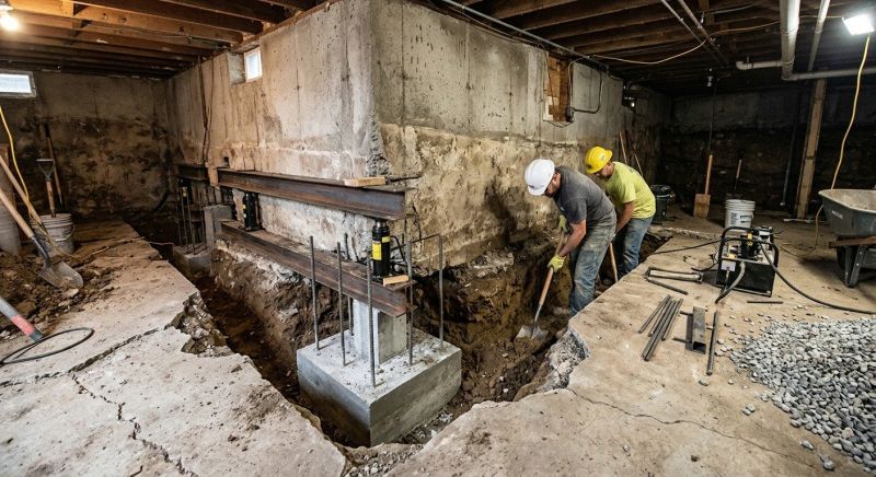 Basement Underpinning in Dunlap, TN