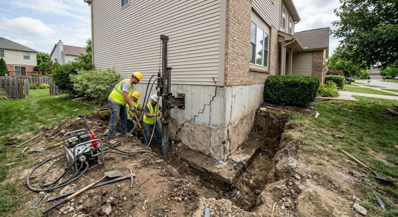 Building Foundation Repair in Dunlap, TN