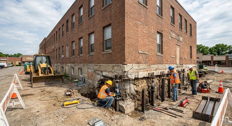 Commercial Foundation Repair in Dunlap, TN