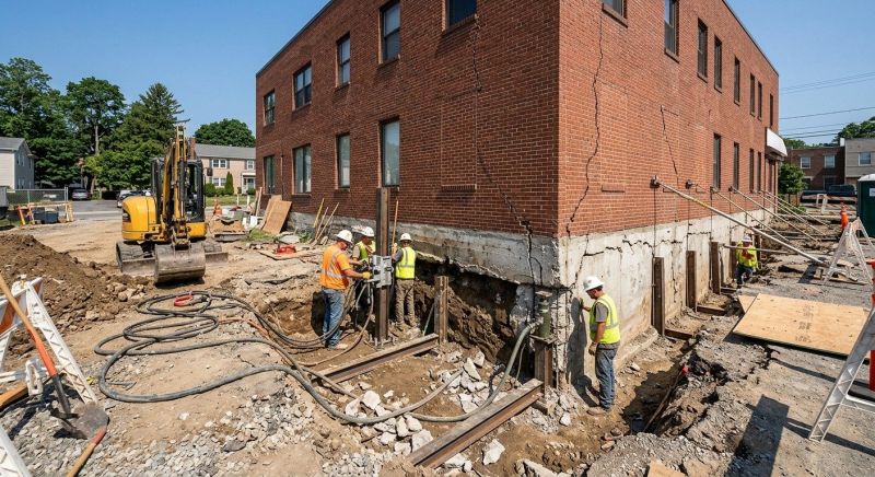 Commercial Foundation Repair in Dunlap, TN