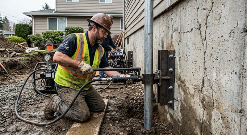 Concrete Foundation Leveling in Signal Mountain, TN