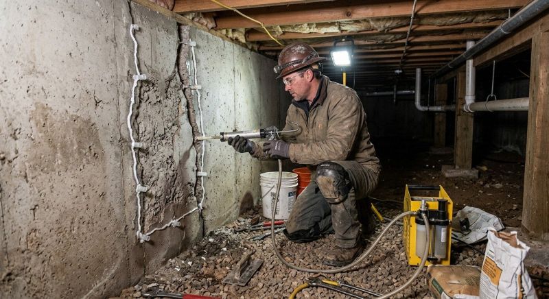 Concrete Foundation Repair in Grundy County, TN