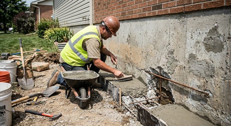 Concrete Foundation Repair in Harrison, TN