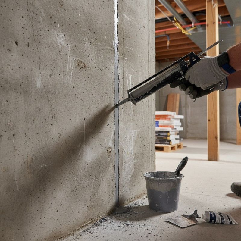 Cracked Basement Floor Repair in Dunlap, TN