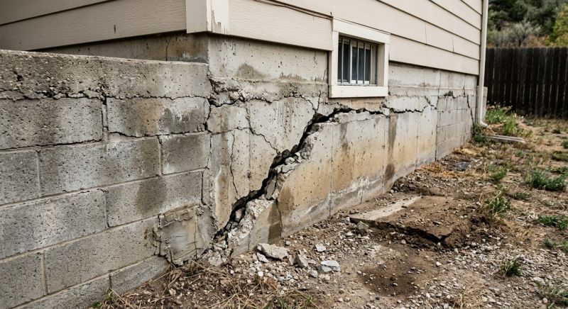 Cracked Foundation Repair in Jasper, TN