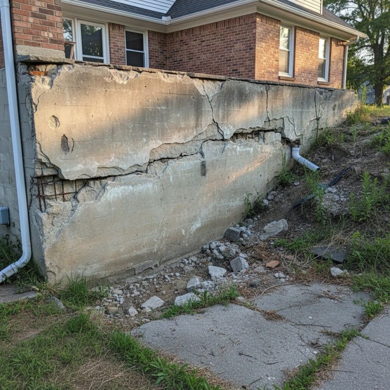Cracked Foundation Repair in Marion County, TN