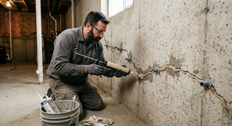 Cracked Foundation Repair in Van Buren County, TN