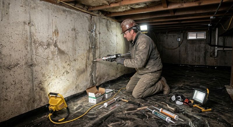 Crawl Space Leveling in Dunlap, TN