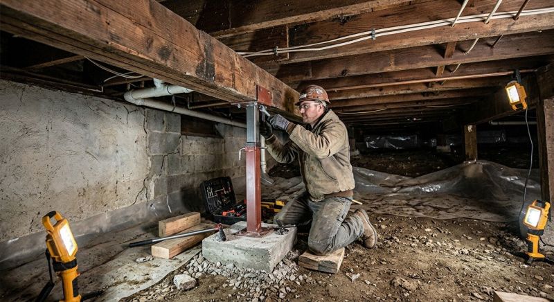 Crawlspace Foundation Repair in Harrison, TN