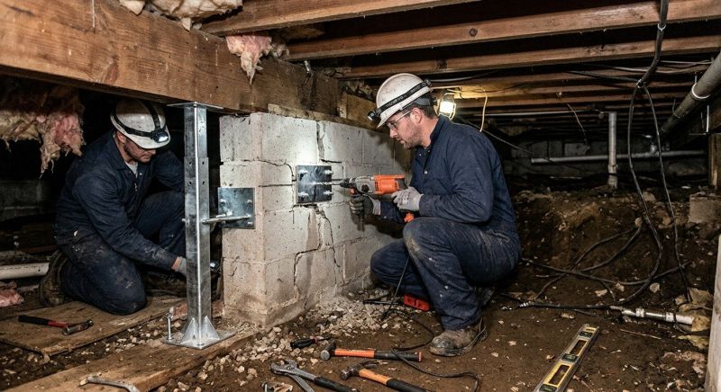Crawlspace Foundation Repair in Hixson, TN