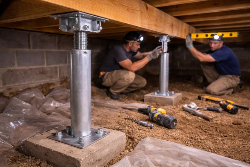 Crawlspace Structural Repair in Dunlap, TN