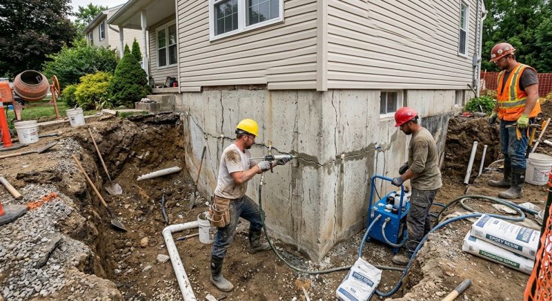 Foundation Cracks Repair in Dunlap, TN