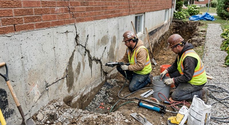 Foundation Cracks Repair in Dunlap, TN