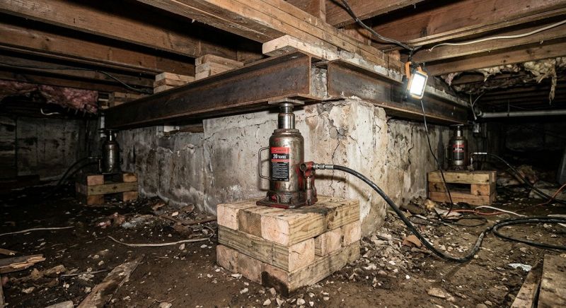 Foundation Jacking in Dayton, TN