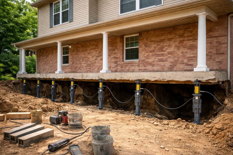 Foundation Jacking in Grundy County, TN