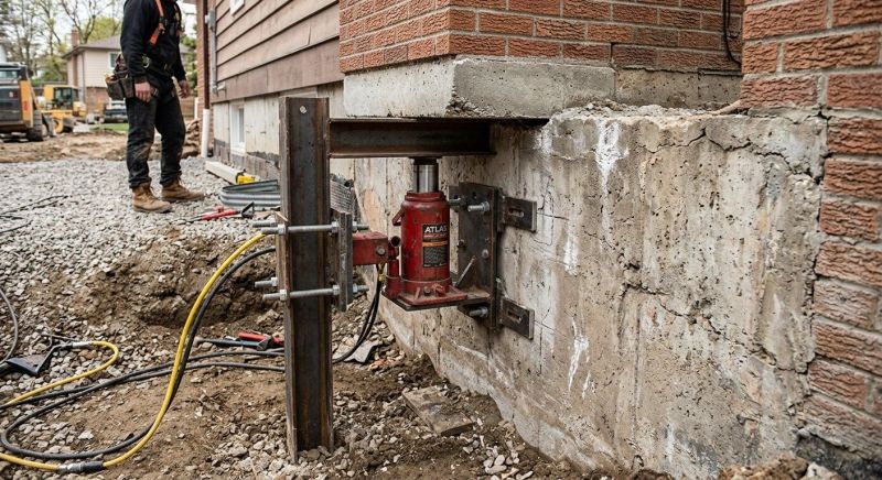Foundation Jacking in Harrison, TN