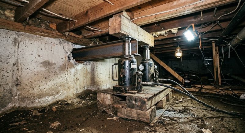Foundation Jacking in Jasper, TN