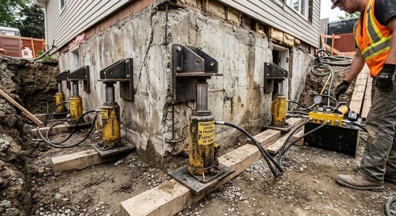 Foundation Jacking in Rhea County, TN