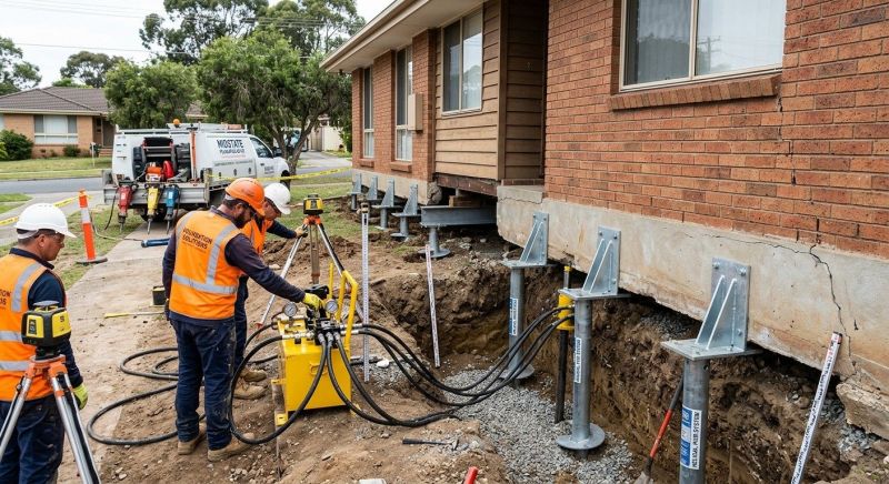 Foundation Jacking in Signal Mountain, TN