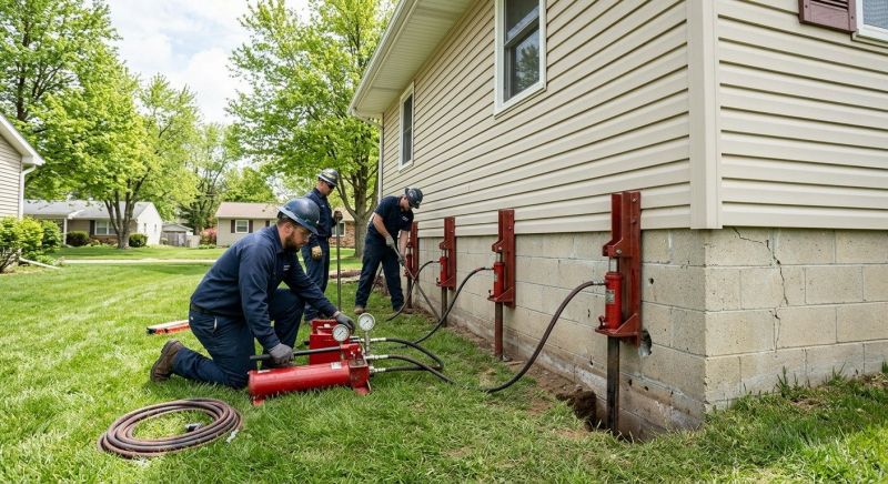 Foundation Jacking in Signal Mountain, TN