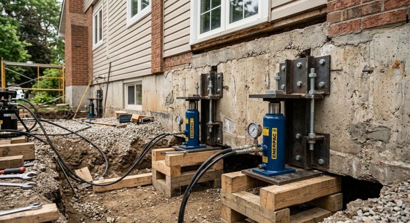 Foundation Jacking in Whitwell, TN