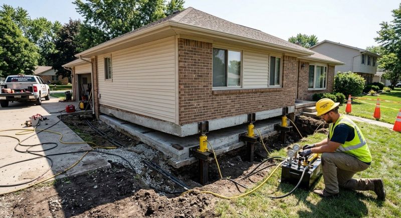 Foundation Lifting in Dayton, TN