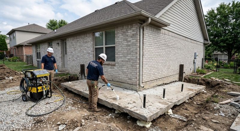 Foundation Lifting in Hixson, TN