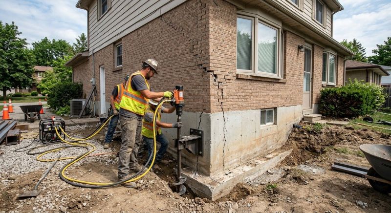 Foundation Lifting in Jasper, TN
