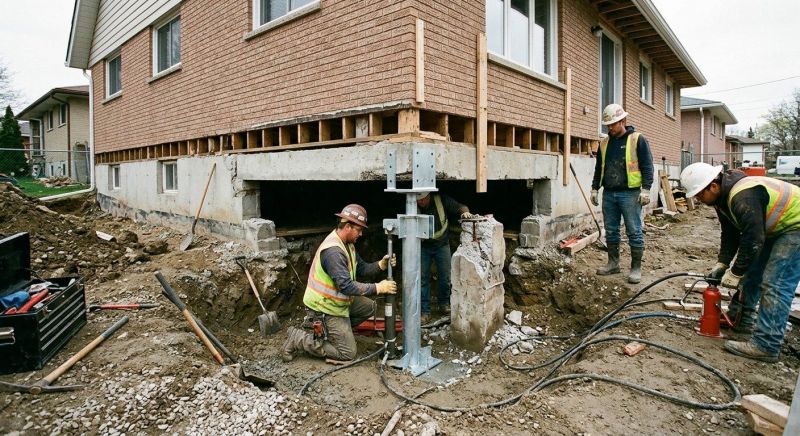Foundation Pier Repair in Dunlap, TN