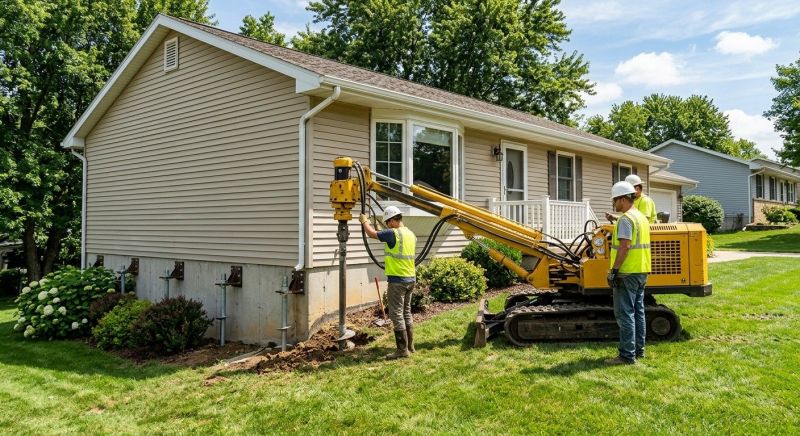 Foundation Raising in Sequatchie County, TN