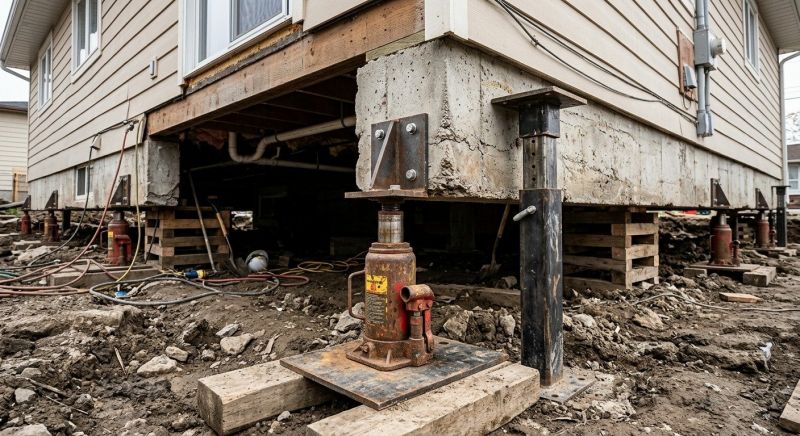 Foundation Raising in Sequatchie County, TN