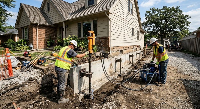 Foundation Stabilizing in Dunlap, TN