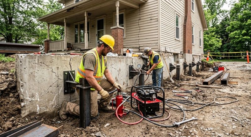 Foundation Stabilizing in Van Buren County, TN