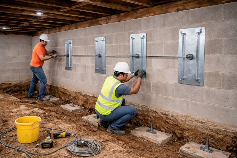 Foundation Stabilizing in Whitwell, TN