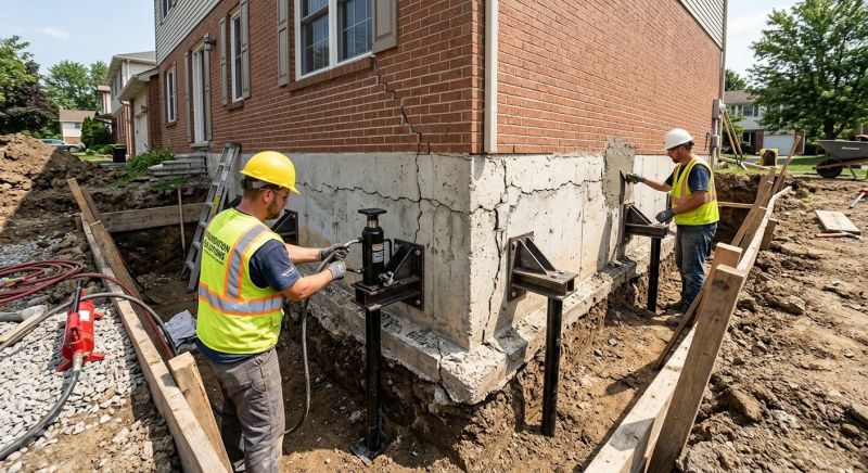 Foundation Structural Repair in Hixson, TN