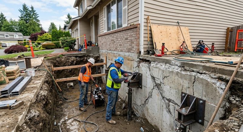 Foundation Structural Repair in Whitwell, TN
