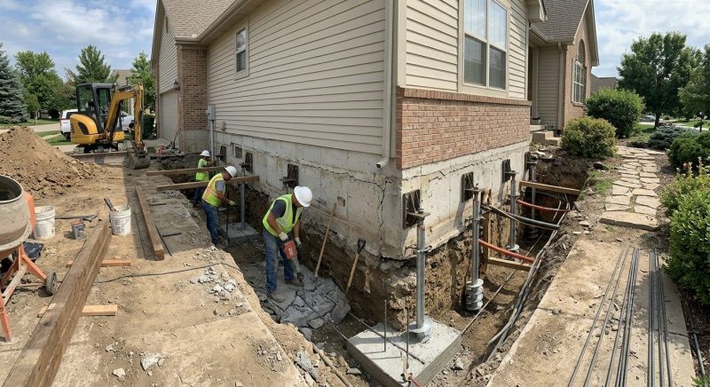 Foundation Underpinning in Dunlap, TN