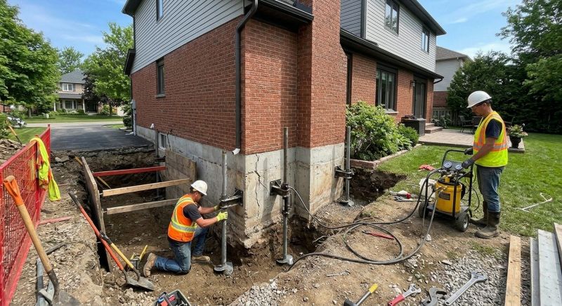 Foundation Underpinning in Dunlap, TN