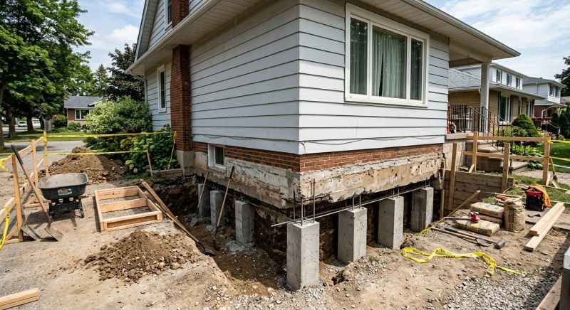 Foundation Underpinning in Dunlap, TN