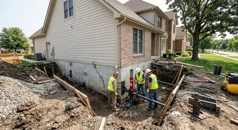 House Foundation Repair in Harrison, TN