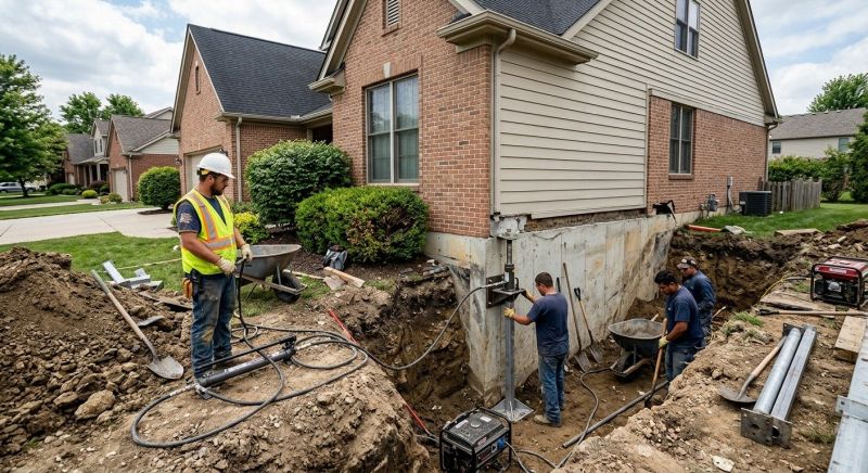 House Foundation Repair in Dunlap, TN