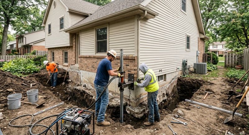 House Foundation Repair in Sequatchie County, TN