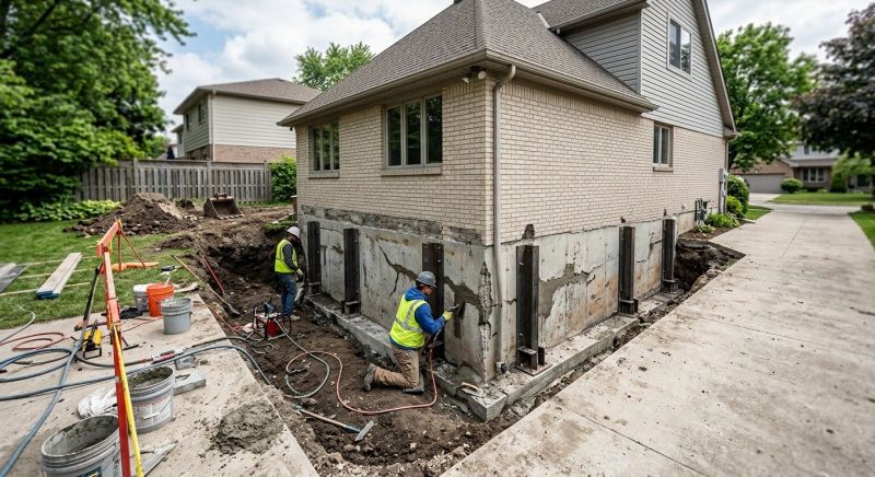 House Foundation Repair in Van Buren County, TN