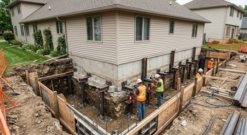 House Underpinning in Dunlap, TN