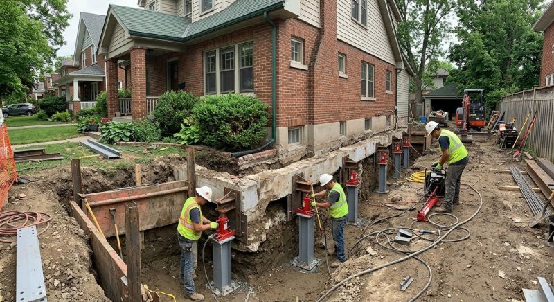 House Underpinning in Dunlap, TN