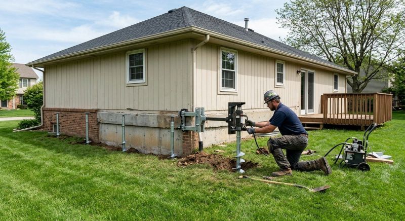Settling Foundation Service in Van Buren County, TN